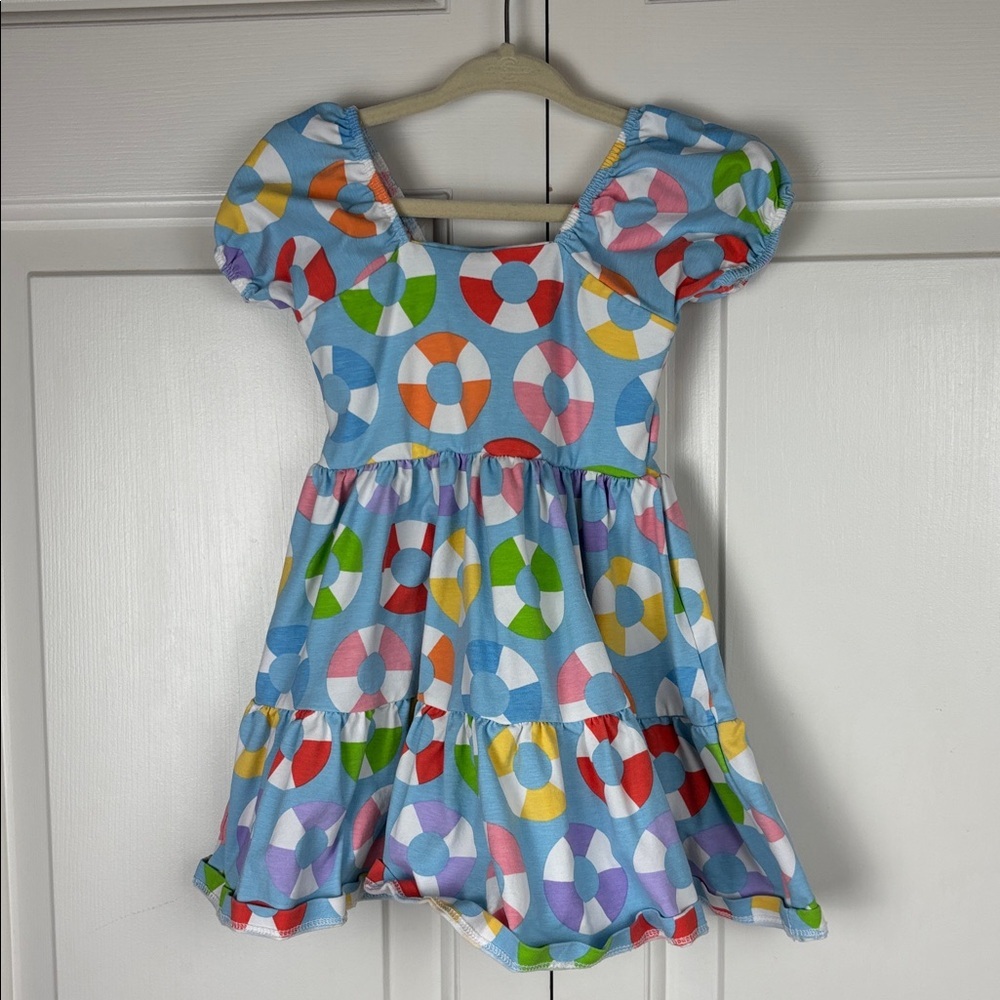 Monica + Andy Toddler Colorful Geometric Patterned Dress - size 12-18 months